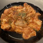 炭火やきとり 朧 - セセリキムチチーズ炒め