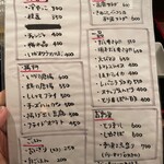 焼き鳥 貴家 - メニュー