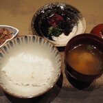 割烹さいお - 〆の食事