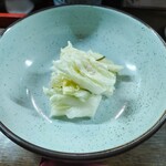 味の蔵どんつく - 白菜の漬物