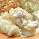 みかみ - 「天茶」の 白子天ぷら