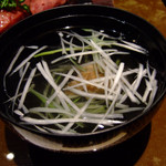 青葉亭 - テールスープ