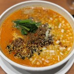 蝋燭屋 - 坦々麺 薄辛1,400円