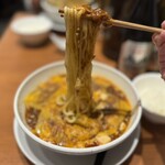 蝋燭屋 - 焼きチーズ麻婆麺 倍辛1,600円
      チーズトッピング200円
      痺れ激増し100円