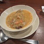 にしぶち飯店 - フカフレ、蟹身、内子、餡掛け