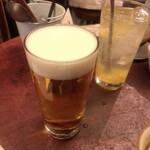 ビストロ ミートマン - ビールで乾杯