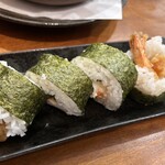 居酒屋 てげてげ - 天むす❗️めちゃウマっ‼️