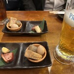 居酒屋 てげてげ - お通しがまた美味いよ❗️