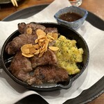 居酒屋 てげてげ - フィレのサイコロステーキ柔らかッ‼️付け合わせのポテトも美味❤️