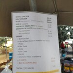 Rays KIAWE BROILED CHICKEN  - メニュー