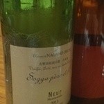 Gempuku - ソガペール ェ フィス 「ヌフ」ミヤマニシキ9号系酵母(長野県)：天才さんの持ち込み酒。小布施ワイナリーが醸した日本酒。7号系酵母のソガに比べて、優しい味わい。酸味が強く、ちょっとワインみたい