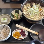 もみじ亭 - きのこほうとう御膳