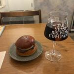 BREWHOLIC - 暫く待つと注文した商品の出来上がり。
 