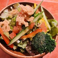 大井町銭場精肉店 - 1人前を２つにシェアして貰いました。