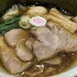 手打ち 蓮 - 2種のウマ過ぎ絶品チャーシュー。