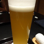 くろぎ - 八海山生ビール：880円