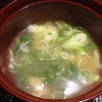 くろぎ - 味噌汁