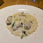 Ristorante Mero. - 굴과 시금치 리조또 1250엔