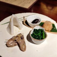 蕎麦懐石 無庵 - 点心