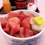 水口食堂 - まぐろぶつ切