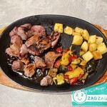 サイゼリヤ - ラムと野菜のグリル¥870内