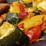 サイゼリヤ - ラムと野菜のグリル¥870内