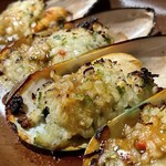 サイゼリヤ - ムール貝のガーリック焼き¥400内