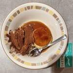 サイゼリヤ - プリンとティラミスクラシコ¥500内