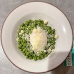 サイゼリヤ - 柔らか青豆の温サラダ¥200内