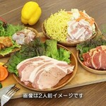THE BBQ GARDEN - 料理写真:レギュラーセット 1人前
¥2,200