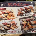 元祖ぶっち切り寿司 魚心 - 