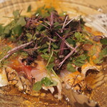 炭火焼き離島酒場ウタとルリ - 新鮮な鯛＆野菜もふんだん