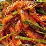 KOREAN居酒屋 はな - イカと野菜の酢和え