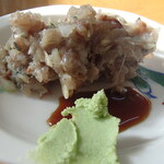 みさき庵 - 鰺のなめろう