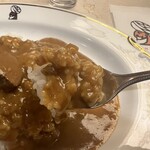 インデアンカレー - ご飯がなかなか多い