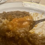 インデアンカレー - ちょい半熟気味