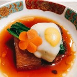 すず音 - 豚の角煮　じゃが芋餡