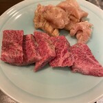 満月 - 塩焼　イチボおかわり　上ミノ