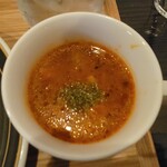 ダイニングバー シェルター - 昆布水がポイントの、｢スープ｣