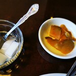 三九厨房 - 杏仁豆腐と搾菜