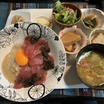 KanaTan - 丼定食（マグロ山かけ海苔ソース）