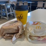 マクドナルド - ドリンク写真:こんなに食べれなかった(*´Д`)