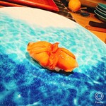 鮨 水天一碧 - 赤貝の握り