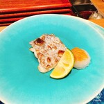 鮨 水天一碧 - 太刀魚の炭火焼き