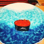 鮨 水天一碧 - いくら軍艦
