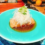 鮨 水天一碧 - 大トロの煮付け