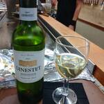 京祇園ねぎ焼 粉 - 白ワインハーフボトル