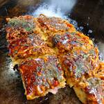 京祇園ねぎ焼 粉 - お好み焼ミックスそば入り