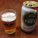 福ちゃん - 福ちゃん ノンアルコールビール \400円