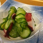 さかなと米にこだわったシュフ's ユミッチ - タコときゅうりの酢の物